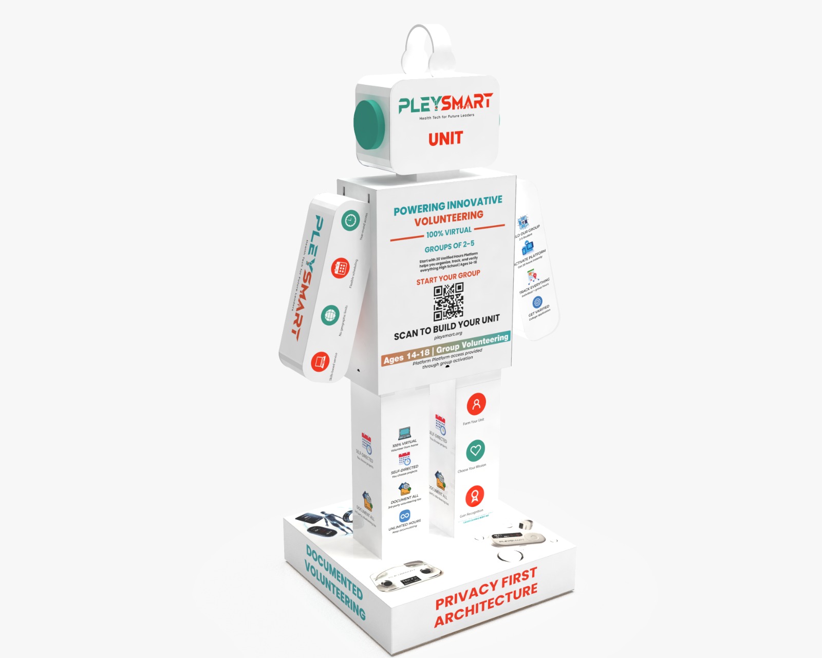 PLEYSMART Unit — powering innovative volunteering